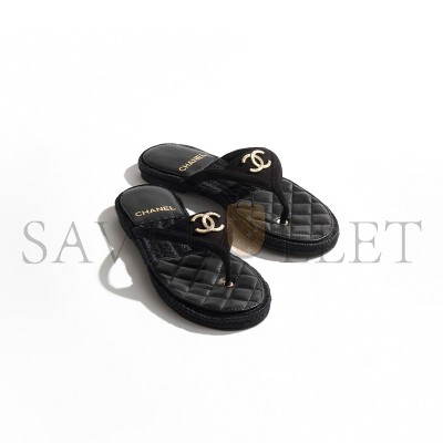 CHANEL COCO BEACH SANDALS G46336